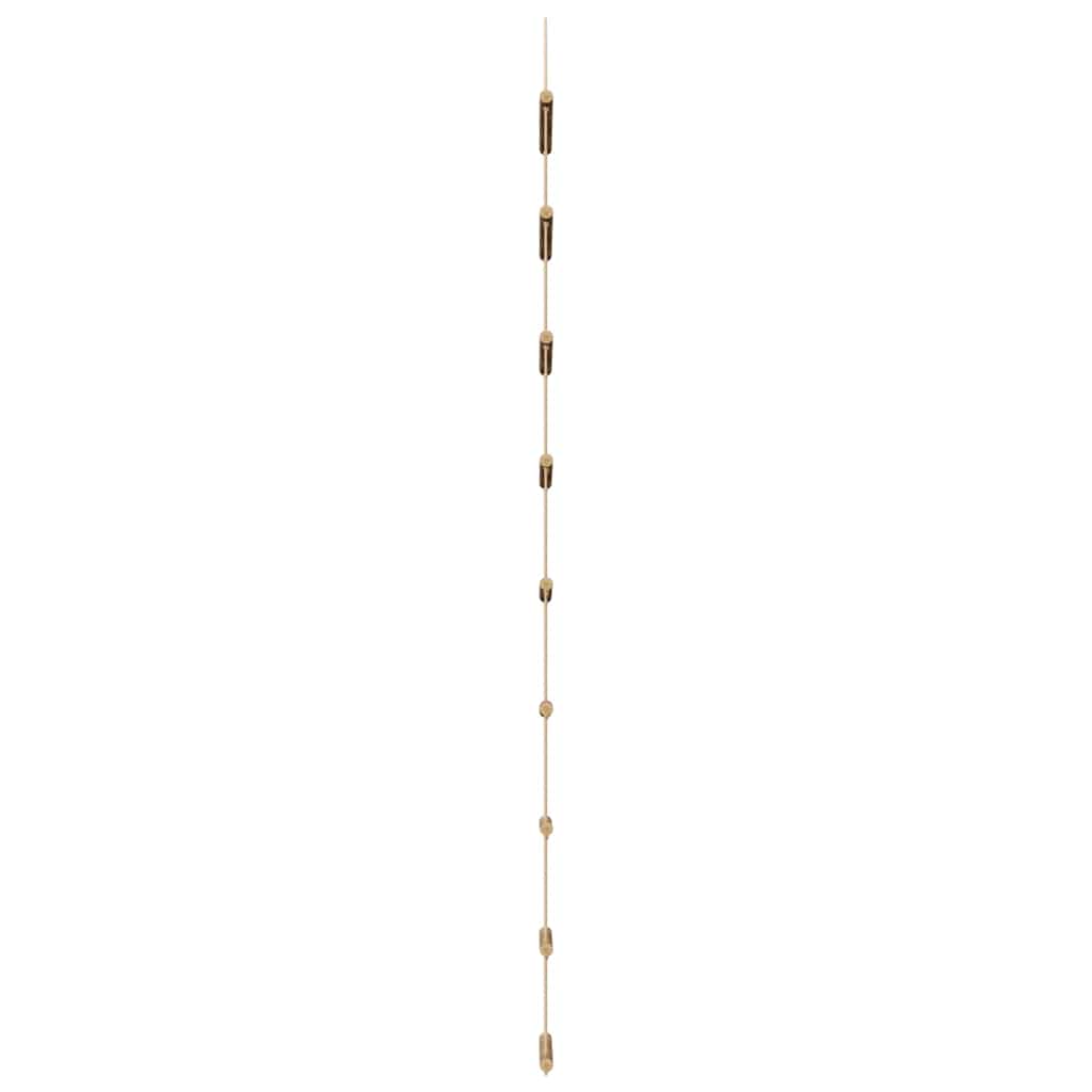 Wanddekoration in Leiterform 50x150 cm Natürlicher Zweig