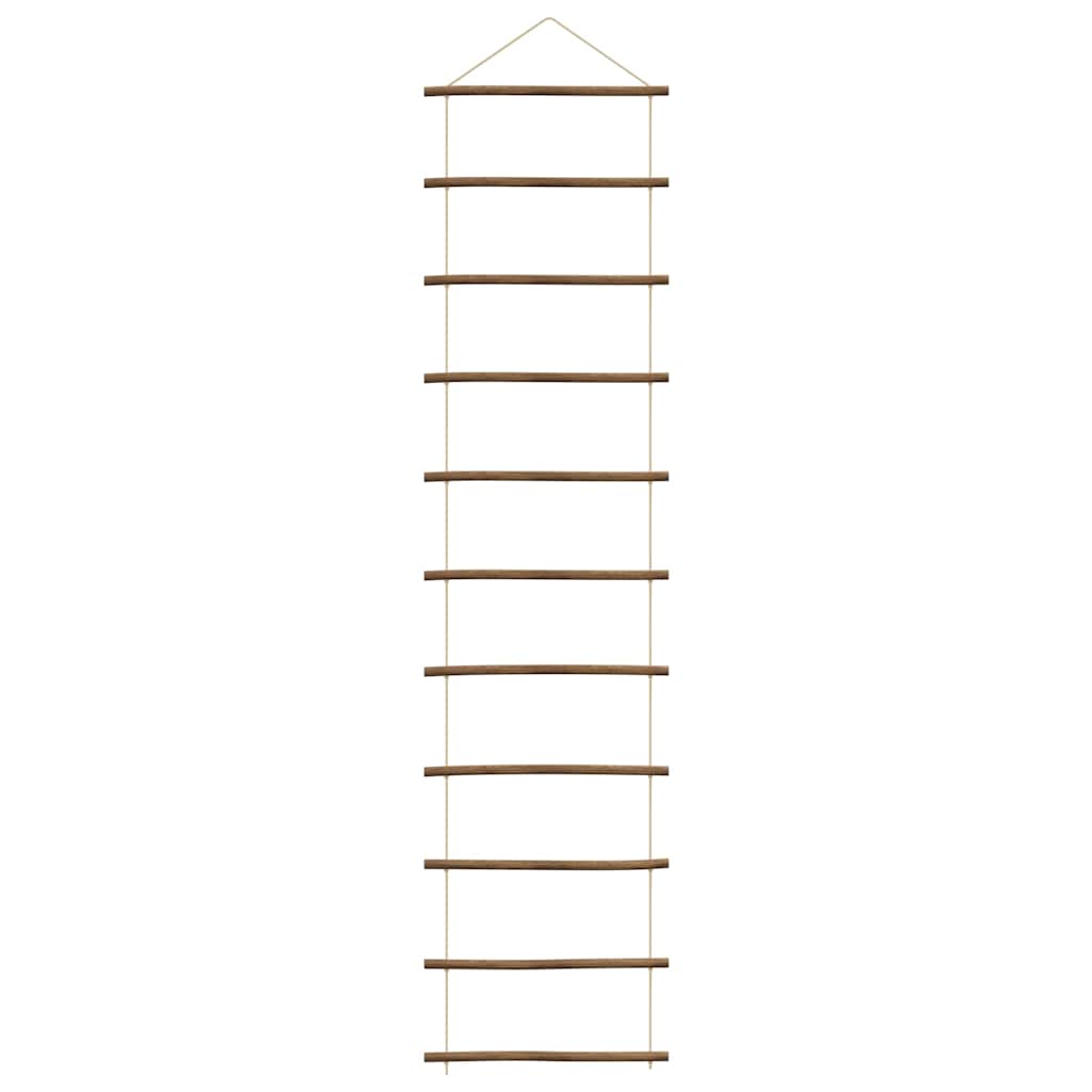 Wanddekoration in Leiterform 50x200 cm Natürlicher Zweig