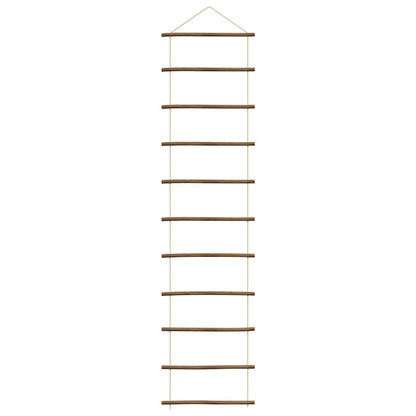 Wanddekoration in Leiterform 50x200 cm Natürlicher Zweig