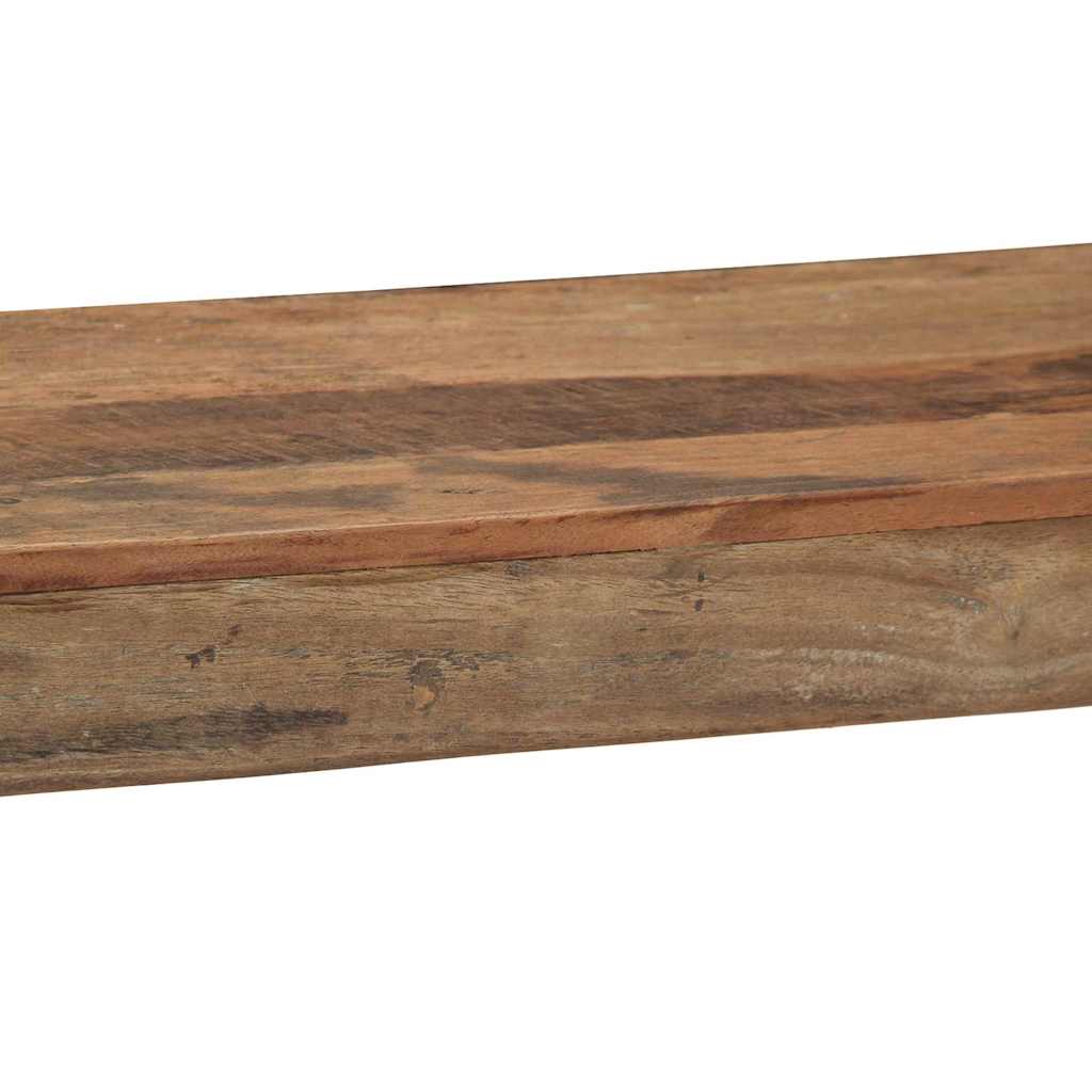 Konsolentisch Braun 110 x 35 x 76 cm Massivholz Altholz