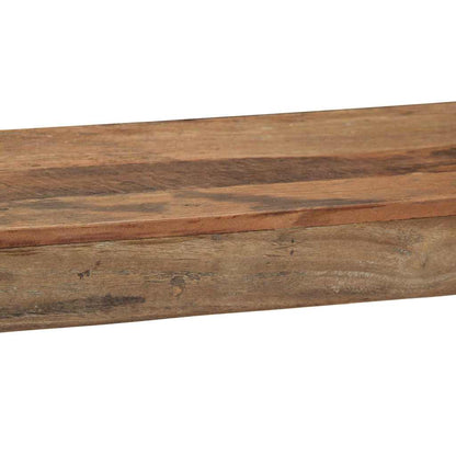 Konsolentisch Braun 110 x 35 x 76 cm Massivholz Altholz