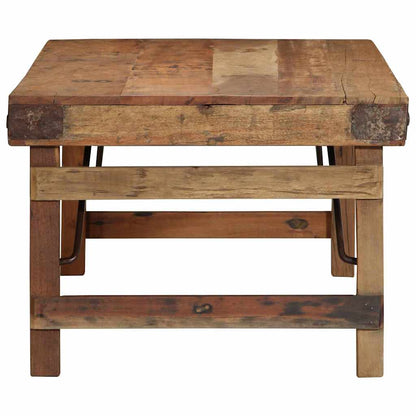 Couchtisch Braun 110 x 55 x 40 cm recyceltes Massivholz