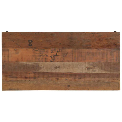 Couchtisch Braun 110 x 55 x 40 cm recyceltes Massivholz