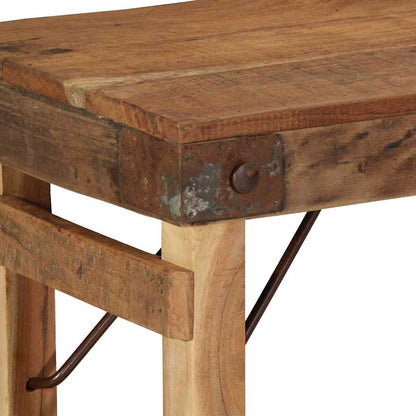 Bänke Braun Massivholz
