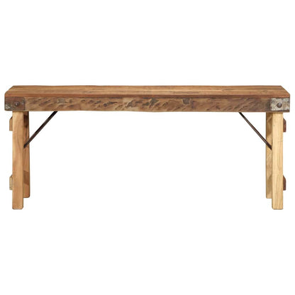 Bänke Braun Massivholz