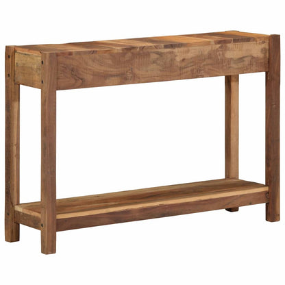 Konsolentisch Braun 107 x 33 x 76 cm Massivholz Altholz