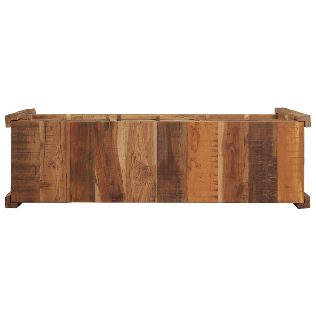 Konsolentisch Braun 107 x 33 x 76 cm Massivholz Altholz