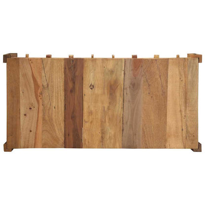 Couchtisch Braun 110 x 55 x 35 cm Massivholz Altholz