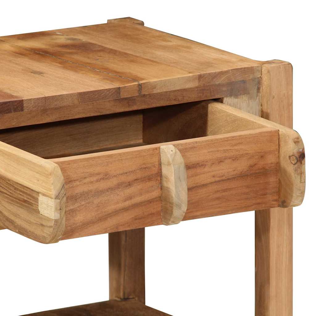 Beistelltisch Braun 43 x 32 x 46 cm Massivholz Altholz