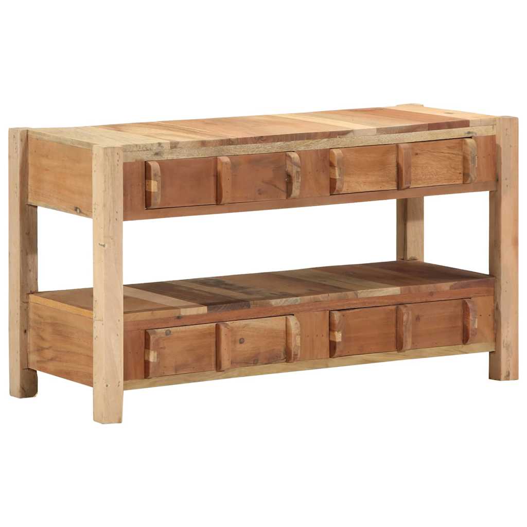 TV-Schrank 83x33x46 cm Massivholz Altholz