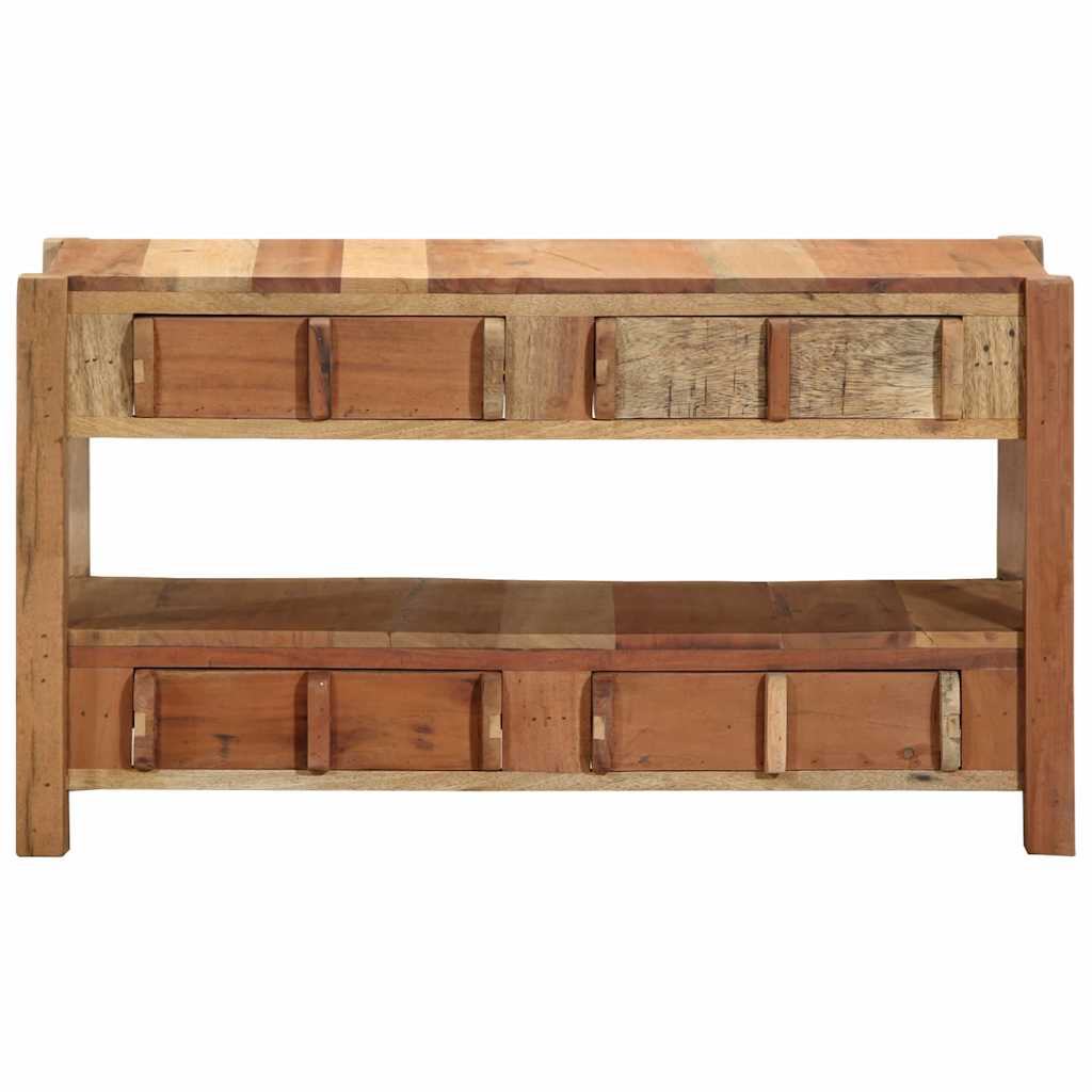 TV-Schrank 83x33x46 cm Massivholz Altholz