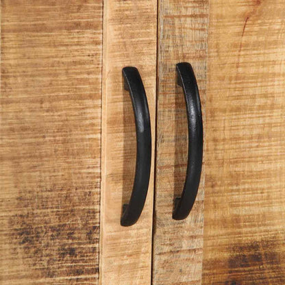 Sideboard Braun 55 x 35 x 70 cm Raues Mangoholz