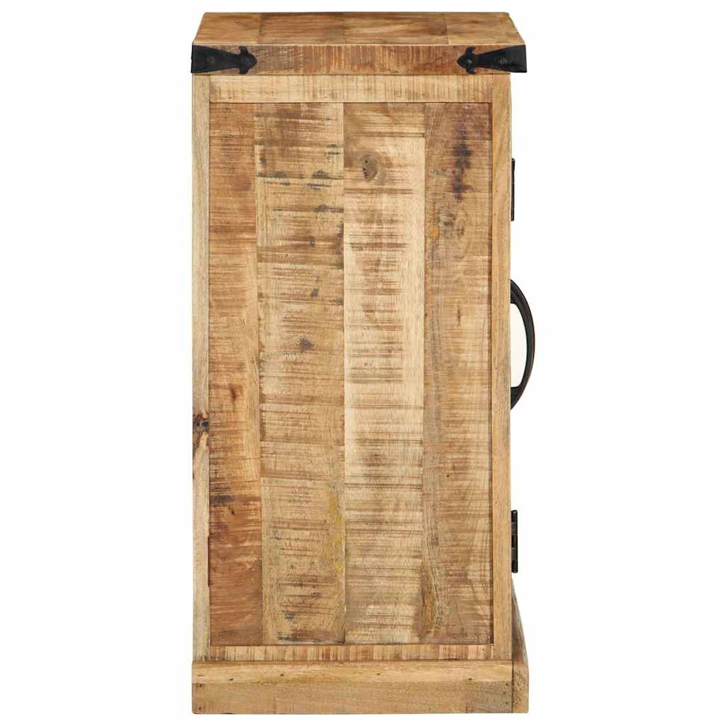 Sideboard Braun 55 x 35 x 70 cm Raues Mangoholz