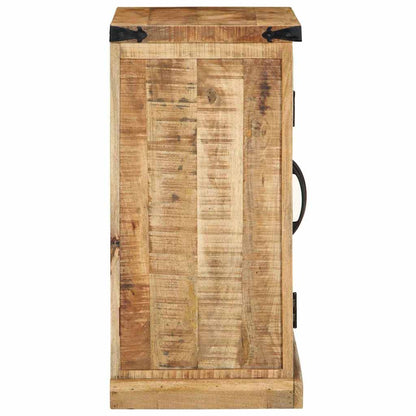 Sideboard Braun 55 x 35 x 70 cm Raues Mangoholz