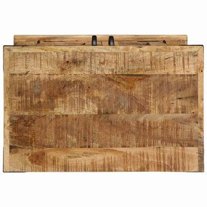 Sideboard Braun 55 x 35 x 70 cm Raues Mangoholz