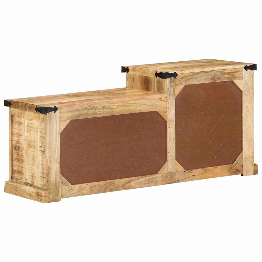 Bank Braun 110 x 35 x 50 cm Massives Mango-Holz