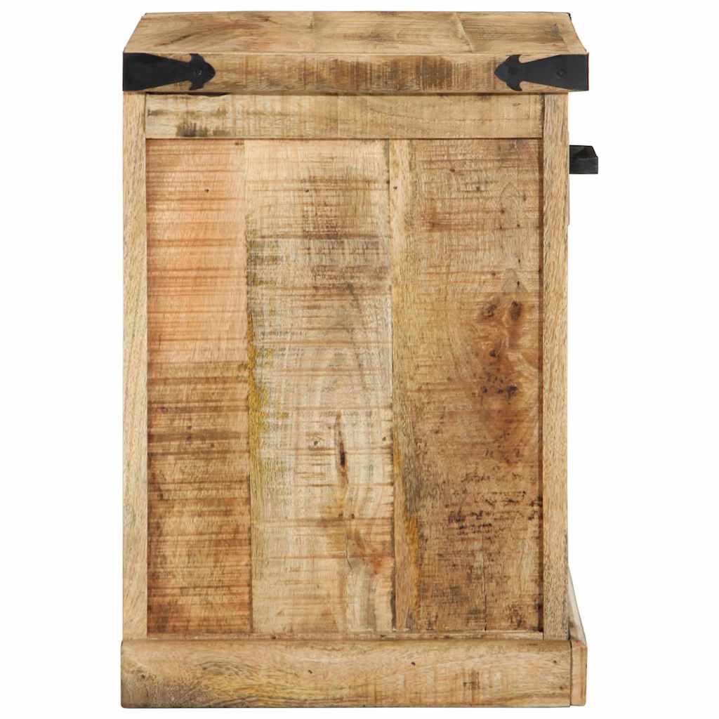 Bank Braun 110 x 35 x 50 cm Massives Mango-Holz