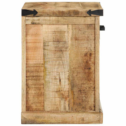 Bank Braun 110 x 35 x 50 cm Massives Mango-Holz
