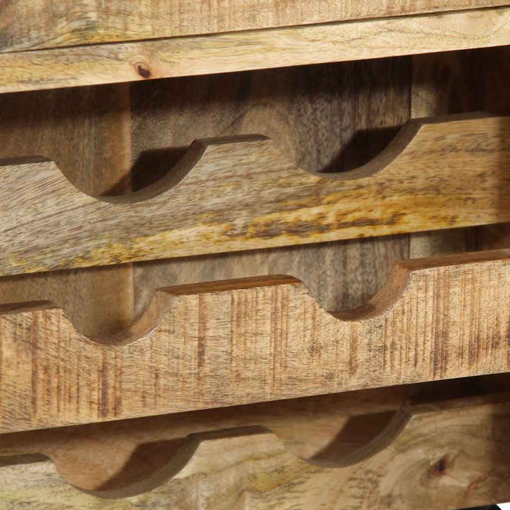 Küchentrolley Braun 55 x 40 x 80 cm Massives Mango-Holz