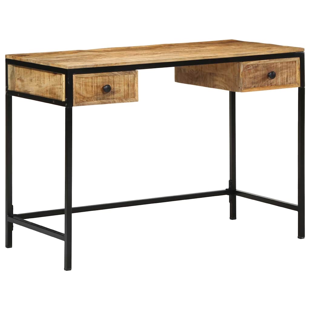 Schreibtisch Braun 105 x 50 x 75 cm Massivholz Mango