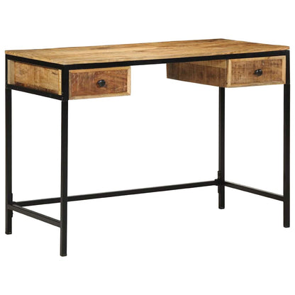 Schreibtisch Braun 105 x 50 x 75 cm Massivholz Mango