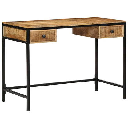 Schreibtisch Braun 105 x 50 x 75 cm Massivholz Mango