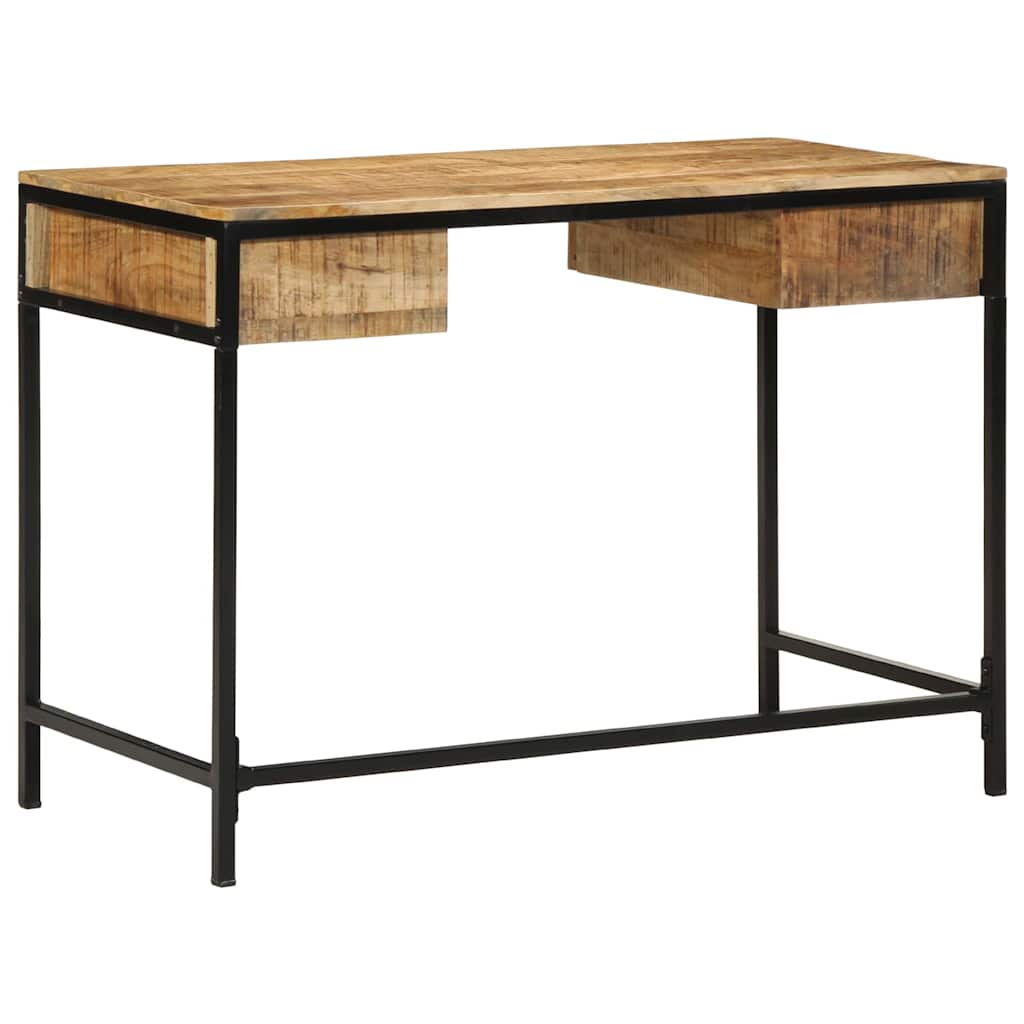 Schreibtisch Braun 105 x 50 x 75 cm Massivholz Mango