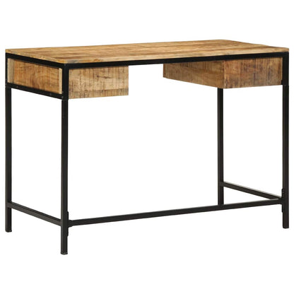 Schreibtisch Braun 105 x 50 x 75 cm Massivholz Mango