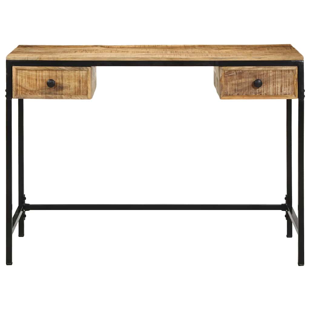 Schreibtisch Braun 105 x 50 x 75 cm Massivholz Mango
