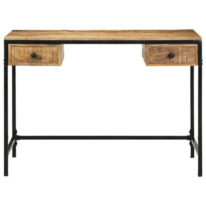 Schreibtisch Braun 105 x 50 x 75 cm Massivholz Mango