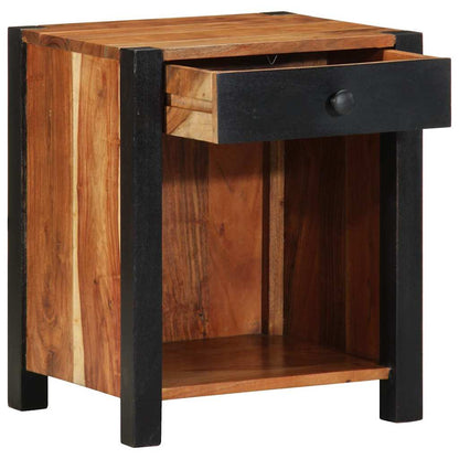 Nachttisch Braun 40 x 35 x 50 cm Akazie Massivholz