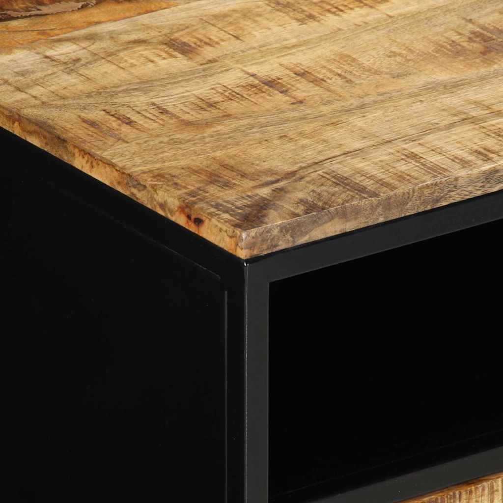 Couchtisch Braun 90 x 50 x 40 cm Massivholz Mango