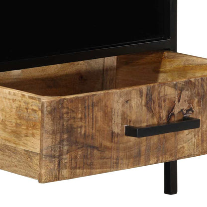 Couchtisch Braun 90 x 50 x 40 cm Massivholz Mango
