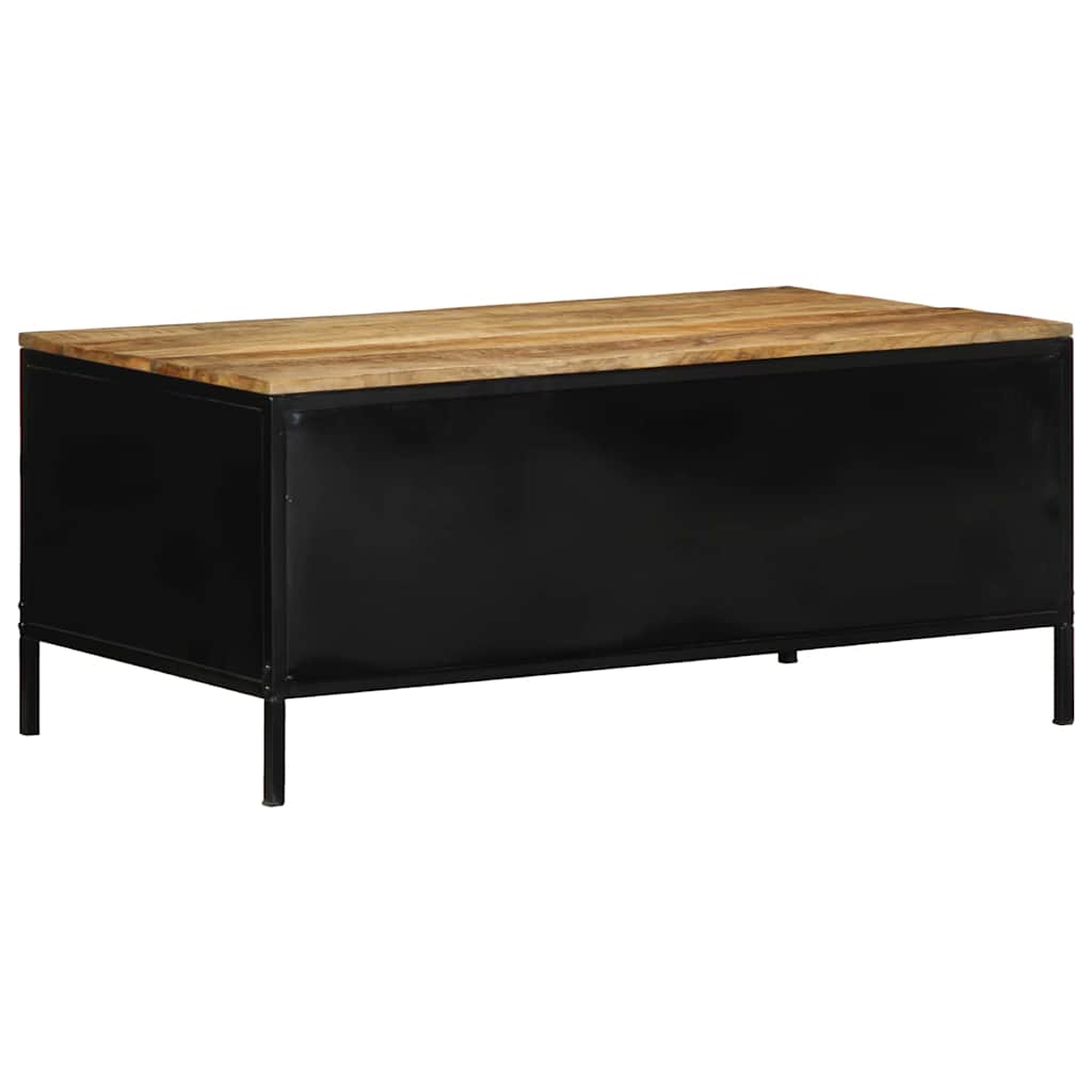 Couchtisch Braun 90 x 50 x 40 cm Massivholz Mango