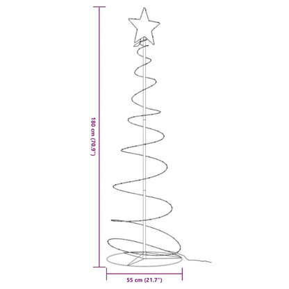 LED Weihnachtsbaum 120 LEDs Warmweiß 180 cm