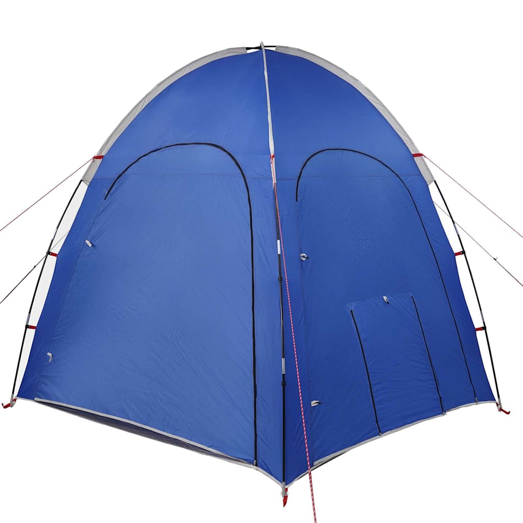 Poolzelt mit Dach Azurblau 366 x 305 x 231 cm Polyester