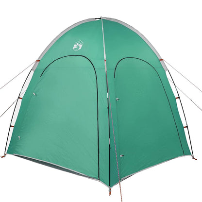 Poolzelt mit Dach Meeresgrün 366 x 305 x 231 cm Polyester