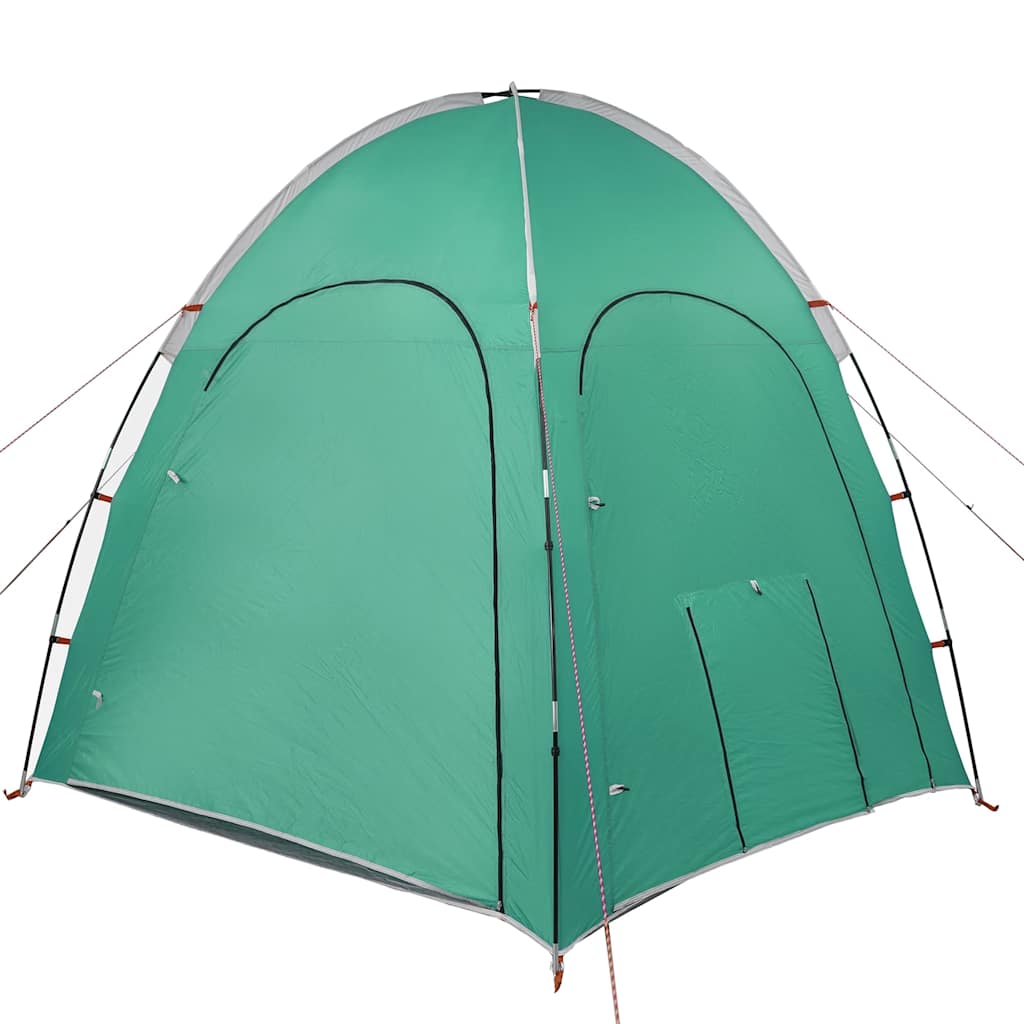 Poolzelt mit Dach Meeresgrün 366 x 305 x 231 cm Polyester