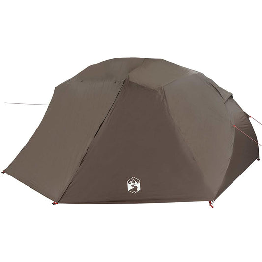 Angelzelt mit Dach Braun 514 x 465 x 187 cm Polyester