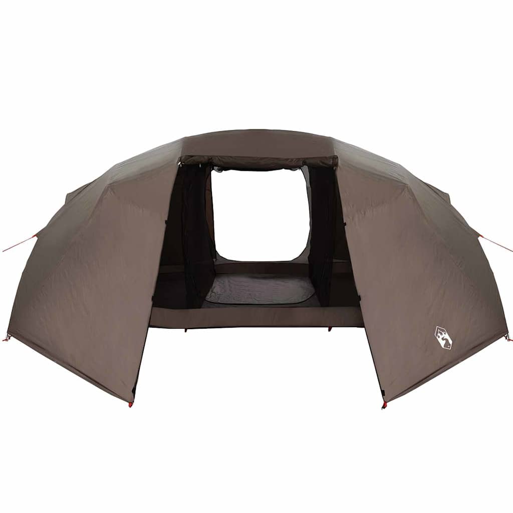 Angelzelt mit Dach Braun 514 x 465 x 187 cm Polyester