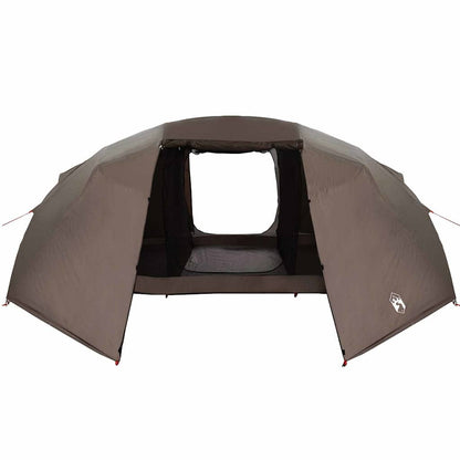 Angelzelt mit Dach Braun 514 x 465 x 187 cm Polyester