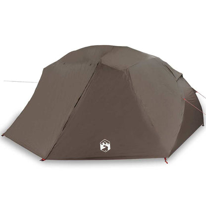Angelzelt mit Dach Braun 514 x 465 x 187 cm Polyester