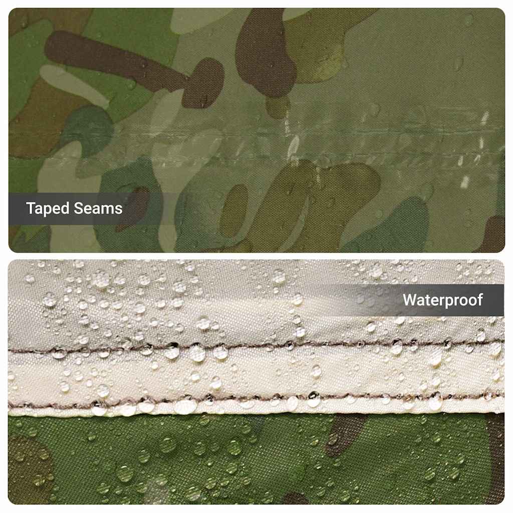 Angelzelt mit Dach Camouflage 514 x 465 x 187 cm Polyester