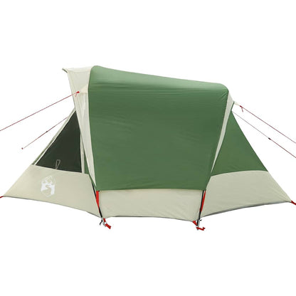 Campingzelt 4 Personen Grün Wasserdicht
