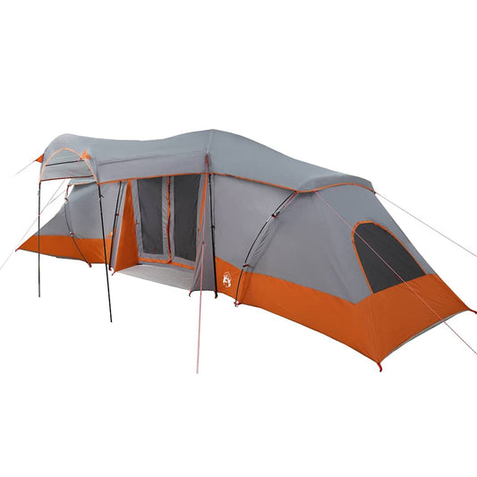 Zelte mit Dach Grau und Orange 721 x 335 x 212 cm Polyester