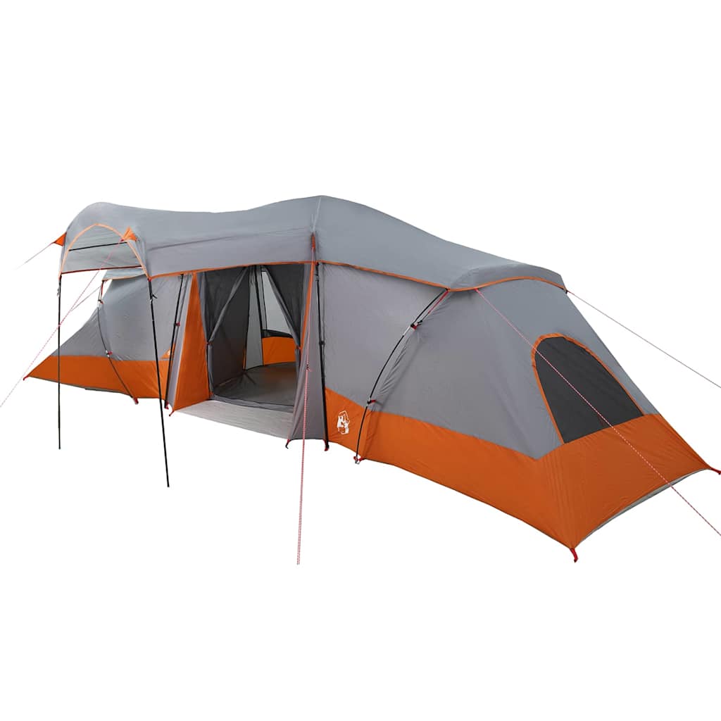 Zelte mit Dach Grau und Orange 721 x 335 x 212 cm Polyester