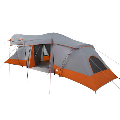Zelte mit Dach Grau und Orange 721 x 335 x 212 cm Polyester