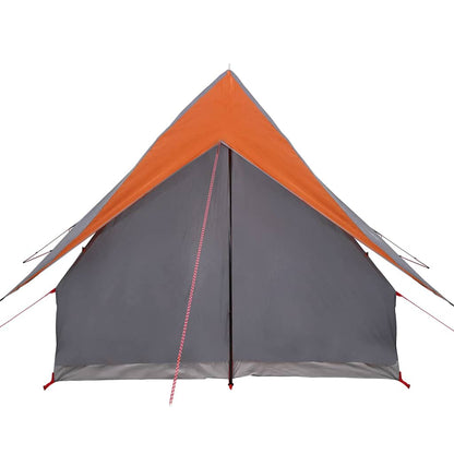 Zelte mit Dach Grau und Orange 220 x 233 x 184 cm Polyester