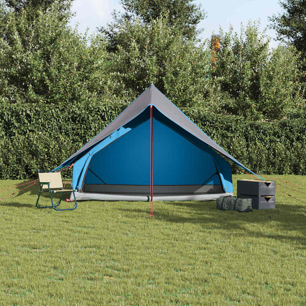 Zelte mit Dach Blau 256 x 266 x 185 cm Polyester