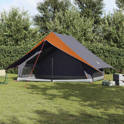 Zelte mit Dach Grau und Orange 315 x 330 x 200 cm Polyester